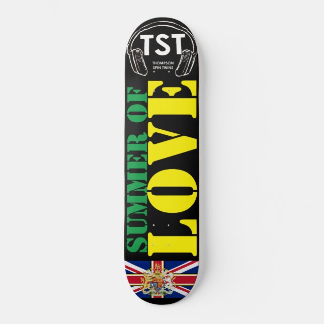 Skateboard SUMMER LOVE (UK) (Frente)