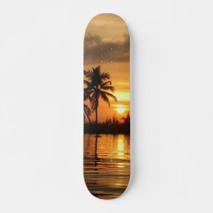 Skateboard Sunset
