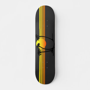 Skateboard Sunset