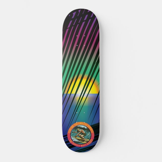 Skateboard Sunset Palm (Frente)