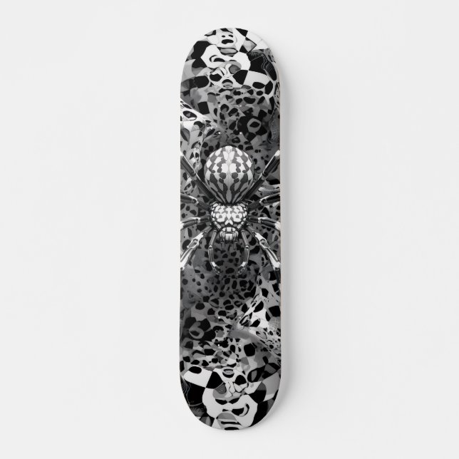 Skateboard teia de aranha (Frente)