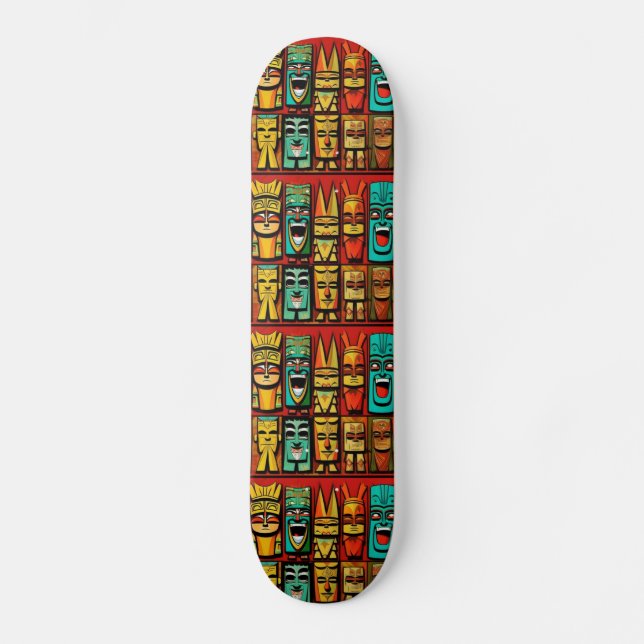 skateboard Tiki (Frente)