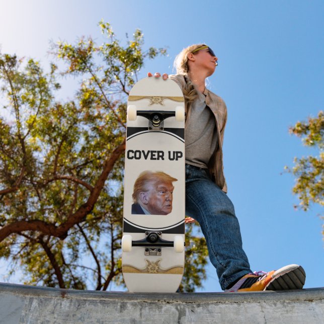 Skateboard Trump Encobrimento (Ao ar livre 1)