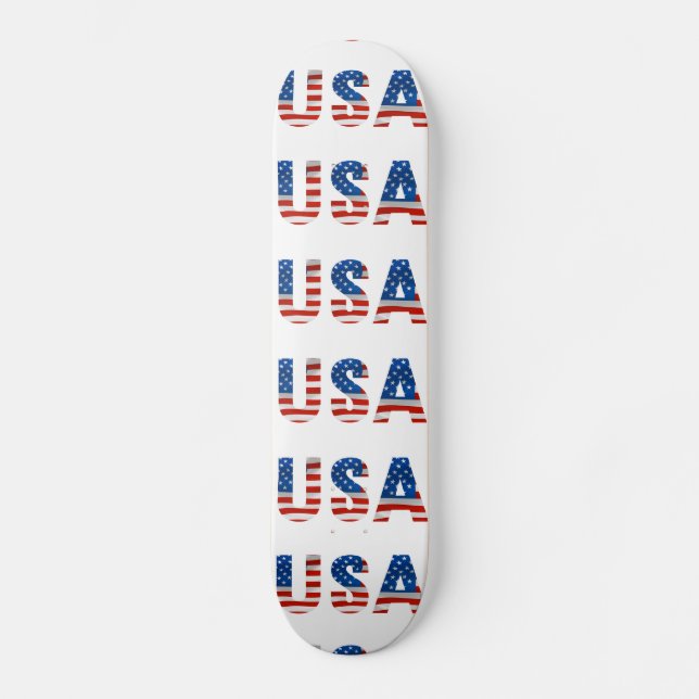 Skateboard USA flag worldcup  (Frente)