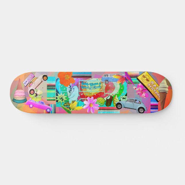 Skateboard Verão Para Sempre (Horz)