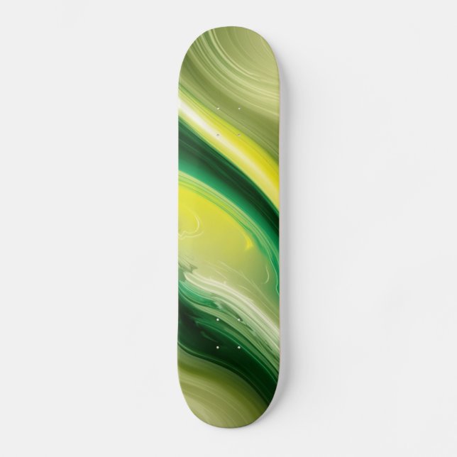 skateboard verde (Frente)