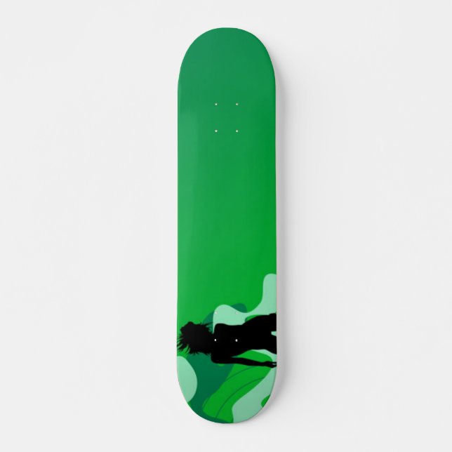 Skateboard Verde (Frente)