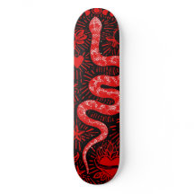 Skateboard Vermelho Cobra Mystical