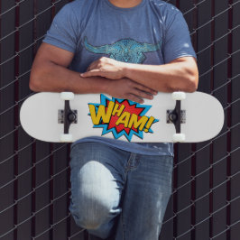 Skateboard - Wham! Branco