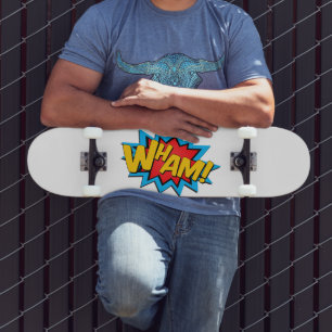 Skateboard - Wham! Branco