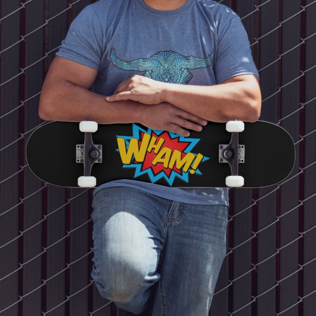 Skateboard - Wham! Preto (Ao ar livre 3)