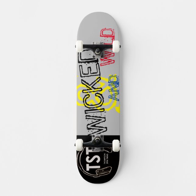 SKATEBOARD WICKE WILD / TST/JMT / IPIX (Frente)