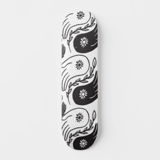 Skateboard yin yang 