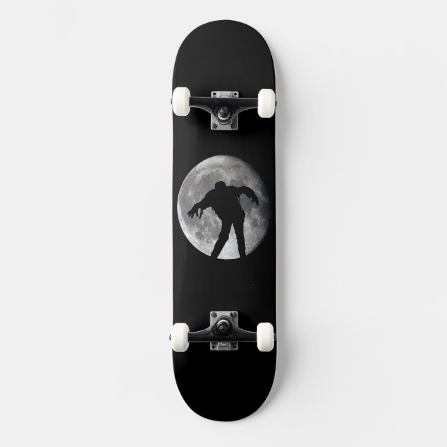 Skateboard Zombie Moon (Frente)