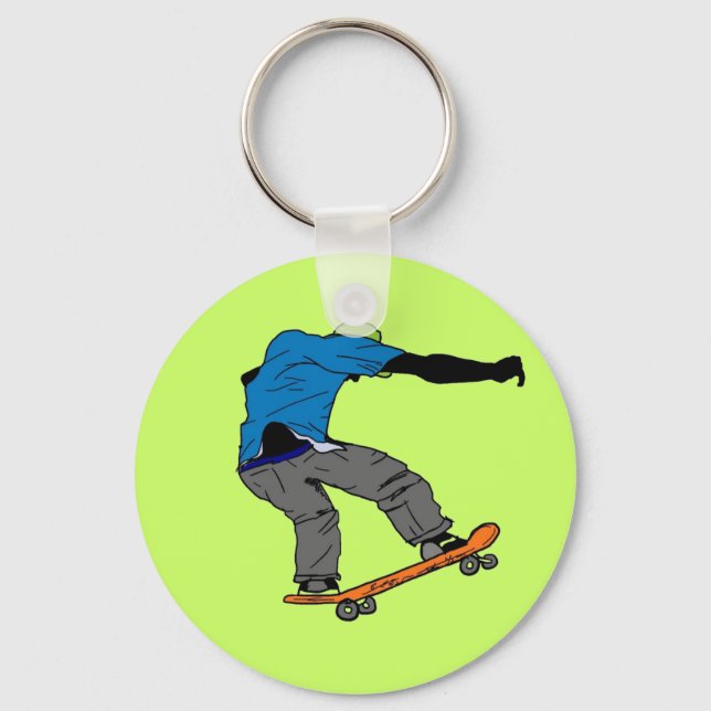 Skateboarder chaveiro (Frente)