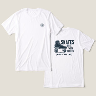 Skates bem com outros - gráficos traseiros
