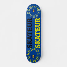 SKATEUR 7 3/4" skateboard