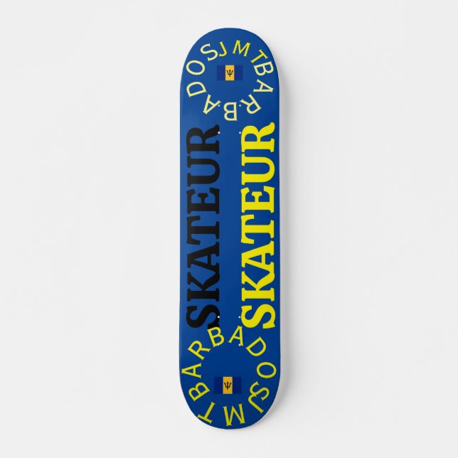 SKATEUR 7 3/4" skateboard (Frente)