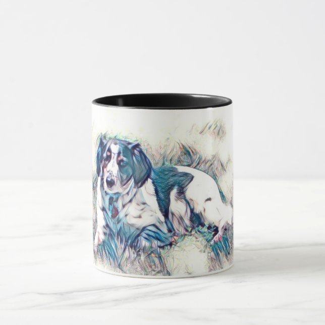 Skeeter a caneca de café do cão (Centro)