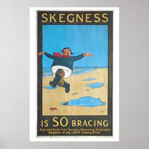 Skegness, England Viagens vintage Poster