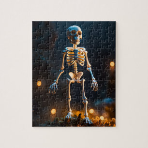 Skeleton Figure Quebra-cabeça