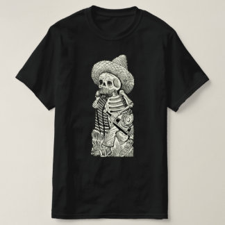 Skeleton Vintage - Camisa Gráfica