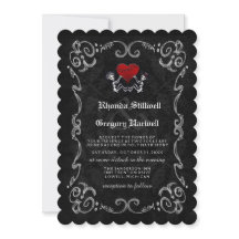 Skeletons de Halloween e Convite Cardíaco