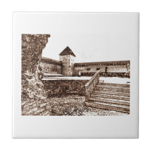 Sketch do Castelo de Arquitetura Antiga