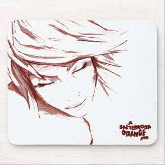 Sketchwork vermelho Mousepad