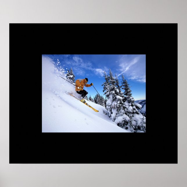Skier Poster (Frente)