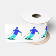 Skiers Descida Skiing