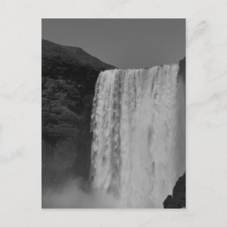 SkogafosWaterfall Islândia Cartão postal