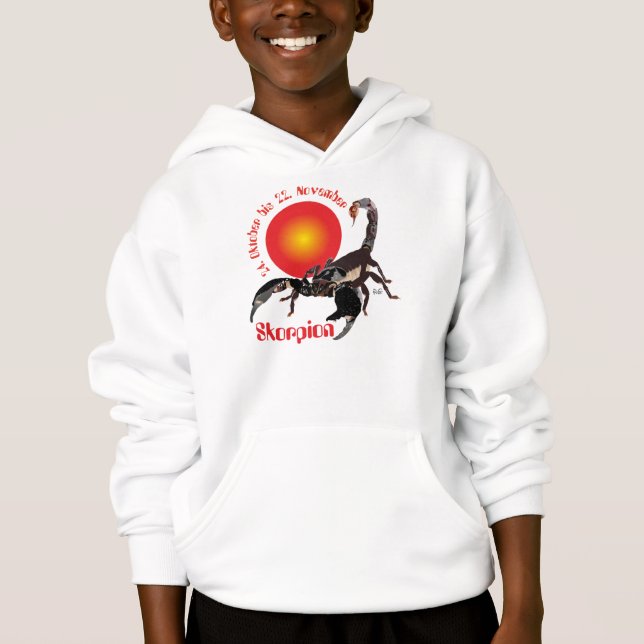 Skorpion - Tierkreiszeichen T-Shirt (Frente)