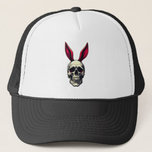 Skull Bunny – Dark Easter Art - boné