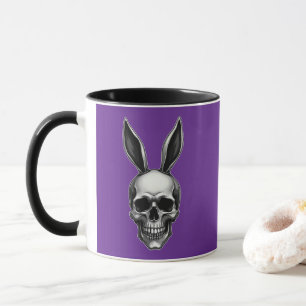 Skull Bunny – Dark Gothic Easter - caneca