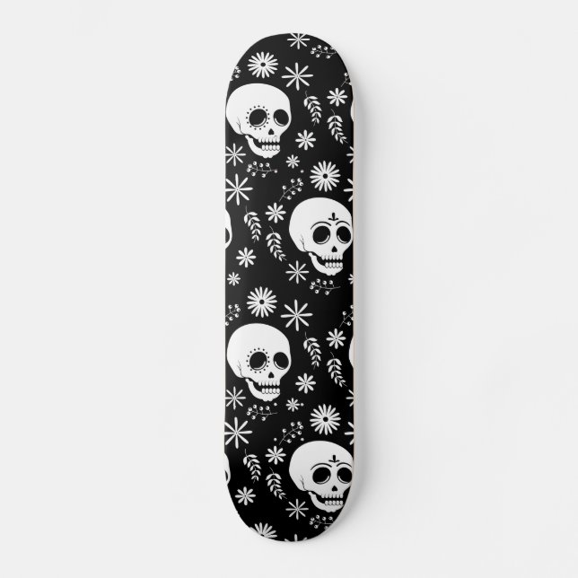 Skull Flower Skate (Frente)