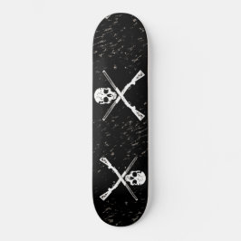 Skull & Guns Skateboard por Bradley Boness