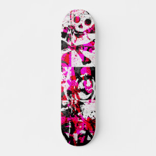 Skull skate rosa