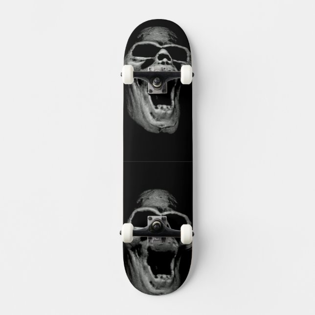 Skull Skateboard assustador (Frente)
