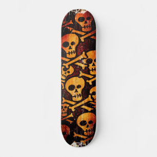 Skull Skateboard Engraçado