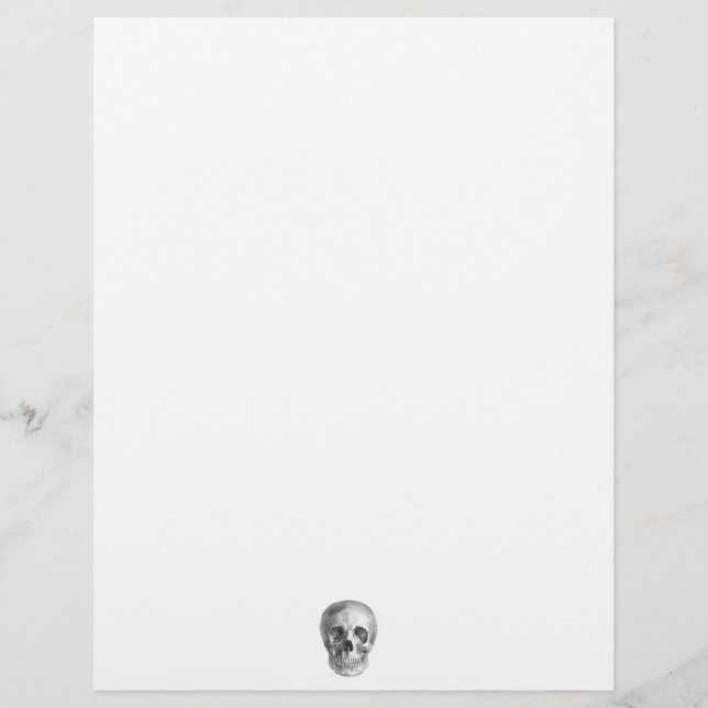 Skull Sketch perfeito para as necessidades da fest (Frente)