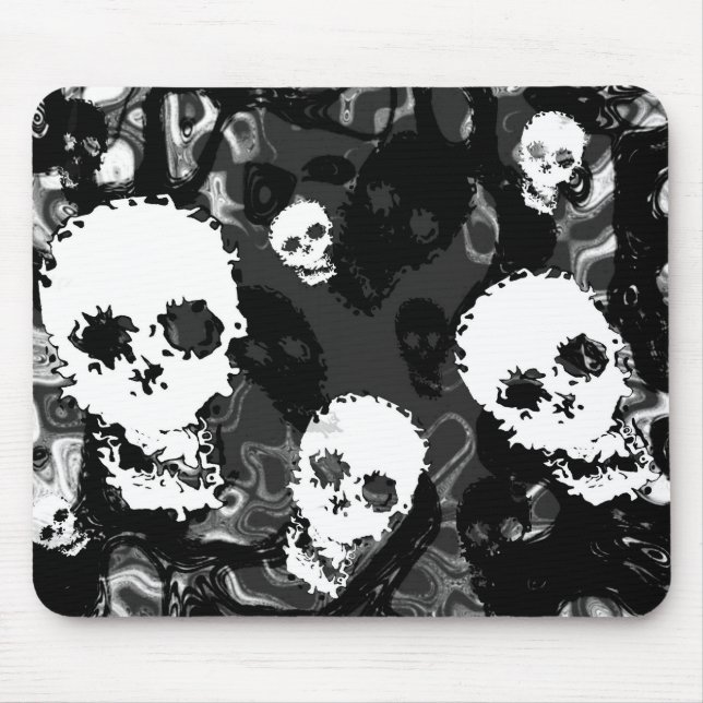 Skull Spectres B&W mousepad (Frente)