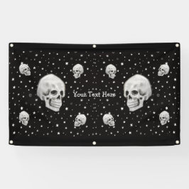 Skulls and Stars Trendy Gótica Art