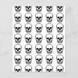 Skulls Scrapbook Paper
