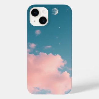 Sky and Moon Aestic IPhone 14 Case