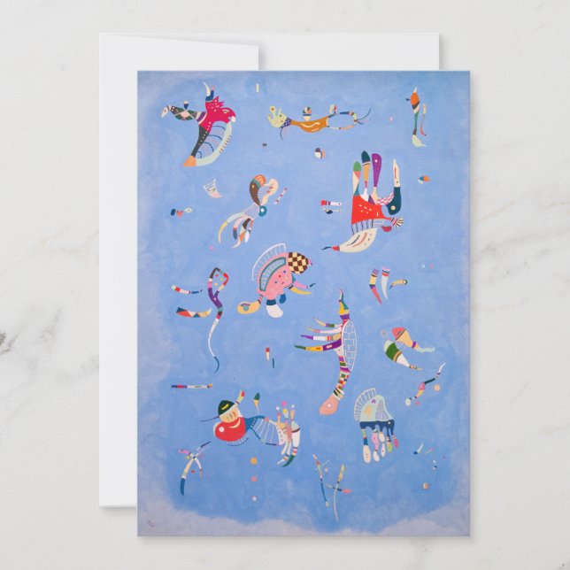 Sky Blue | Wassily Kandinsky (Frente)