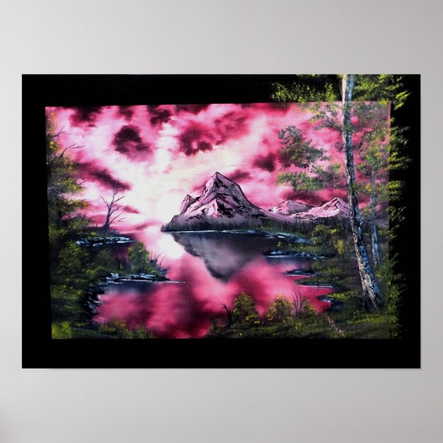 Sky on Fire Poster (Frente)