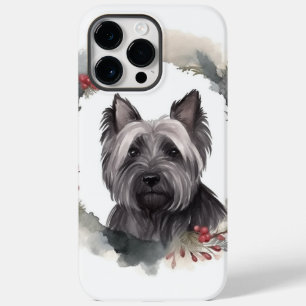 Skye Terrier Christmas Wreath Festivo Pup