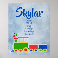 Skylar Name Poster