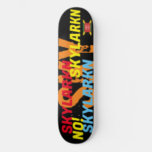 SKYLARKIN 8, 1/4", skateboard Deck